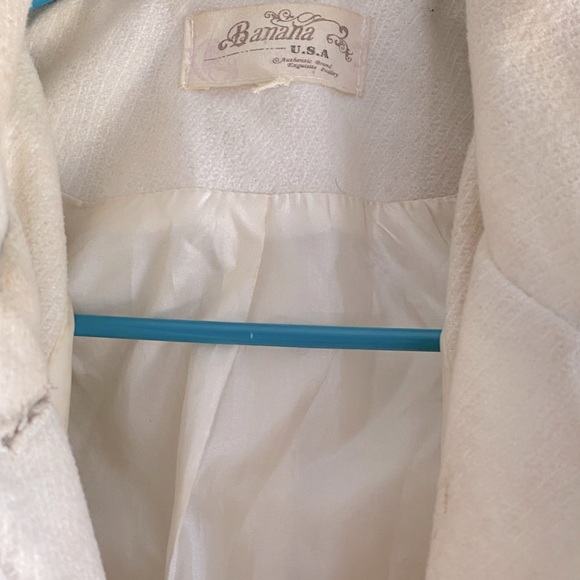 Vintage white coat - Picture 3 of 4